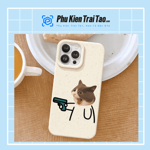 Ốp lưng Iphone Xạ thủ mèo